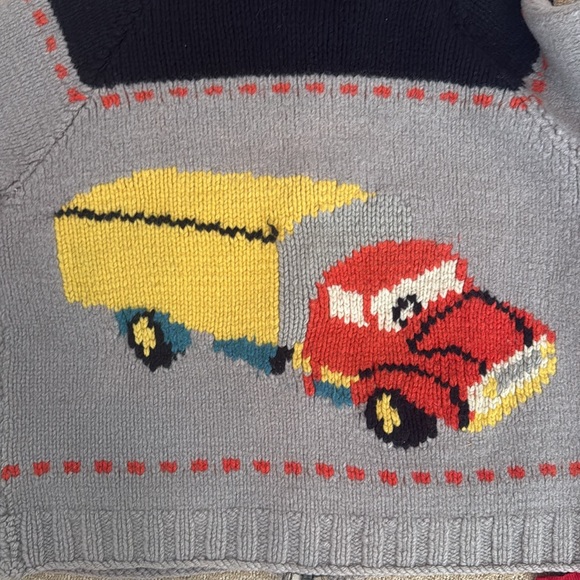 Vintage Handmade Trucker Cowichan Sweater Size Medium - Picture 4 of 17